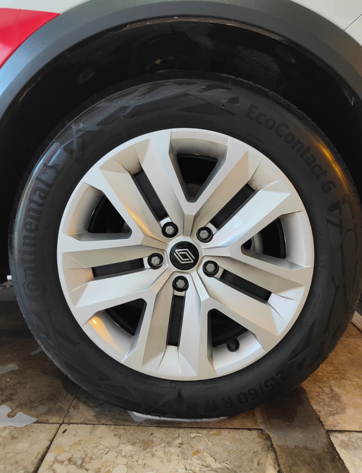 Pintura rayada antes de pulir